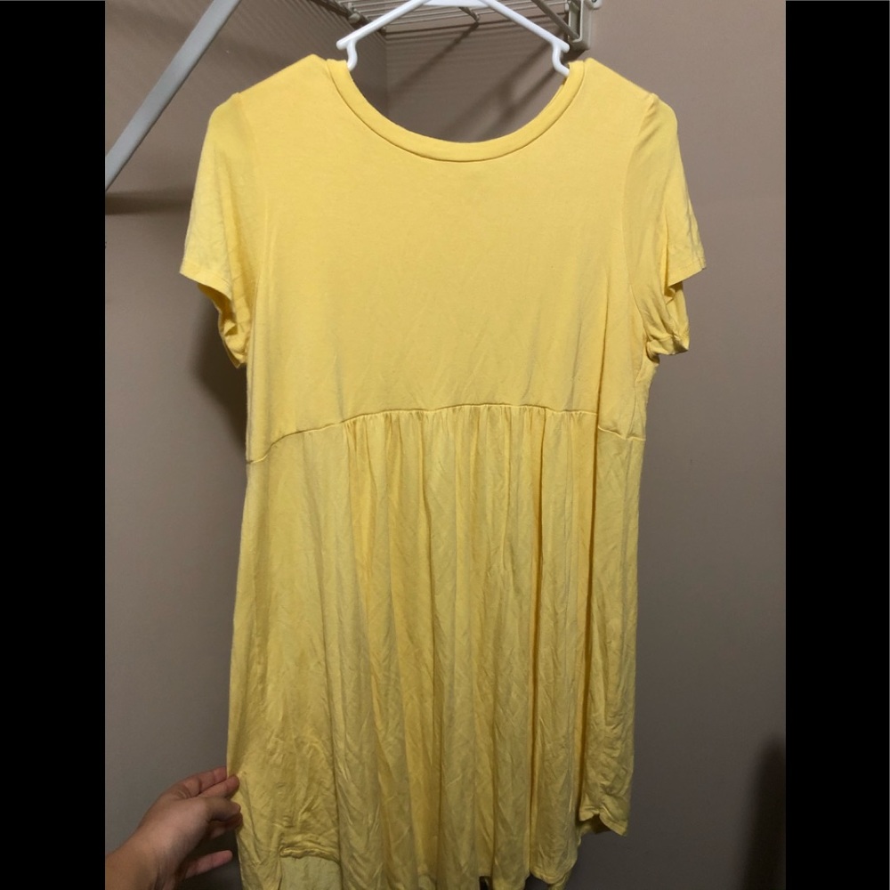 Yellow boutique dress! NWOT